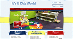 Desktop Screenshot of itsakidzworld.com